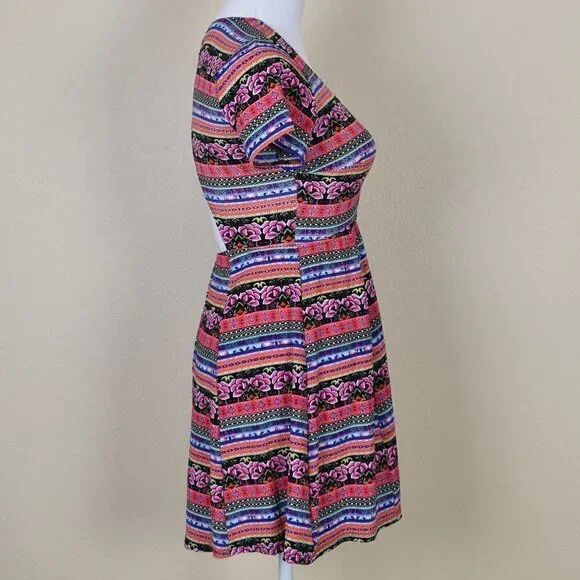Show Me Your Mumu Ibiza Dress Saucy Stripe M - Picture 7 of 8